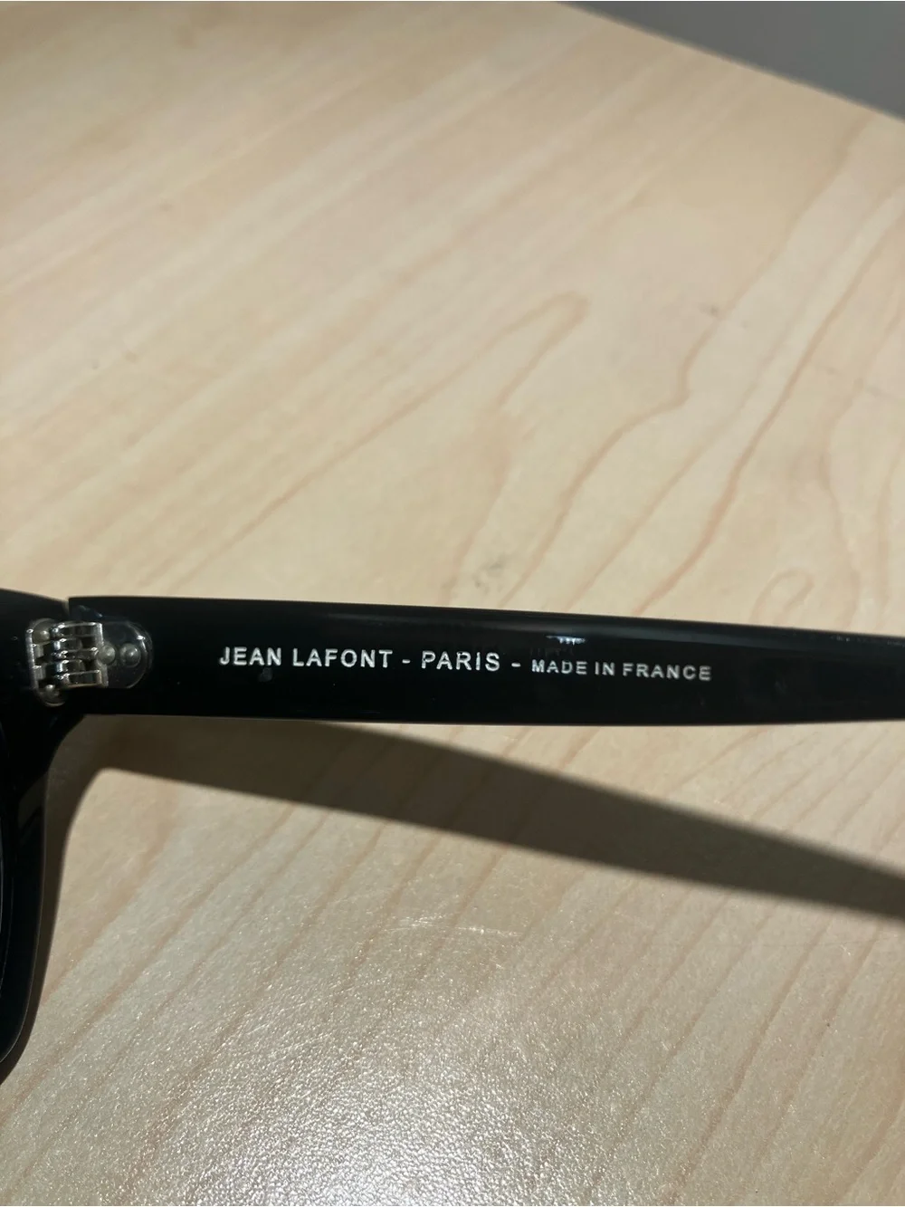 Jean Lafont Paris - Harbor 100 Black glasses frames only. Made in France